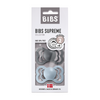 Nuggi Supreme "Iron/Baby Blue", 2er Set