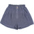 Viscose Linen Shorts "blue"