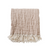 Garbo & Friends Leinen Baumwolle Decke Mellow - Tawny small 110x110cm bei KND kids