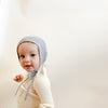 Baby Bonnet "Dolly Grey Melange"