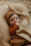 Baby Hat "Bonnet Dolly Terracotta"