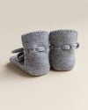 Babyschuhe "Booties Grey Melange"