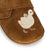 Leather Slippers "Mamour Caramel"