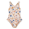 UPF50+ Swimsuit "Amara Flower Market / Sandy Mix"