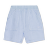 Organic Muslin Bermuda-Shorts "Ariel Blue"