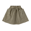 Organic Zoo Organic Rock Olive Gingham Tutti Skirt bei KND kids