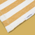 Organic Beach Towel "Macy Stripes White / Yellow Mellow" 160 x 100cm